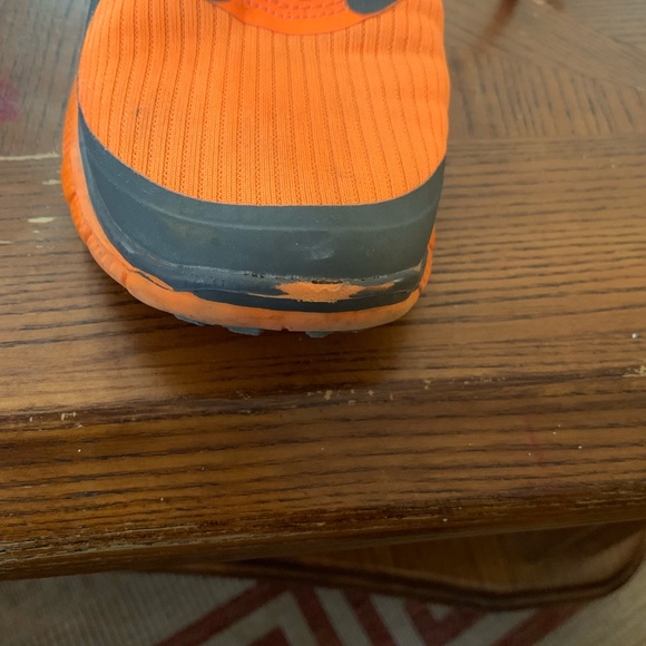 Orange Nike Free shoes - Picture 4 of 5